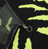 Christian Midi - Black and Green Pencil Skirt