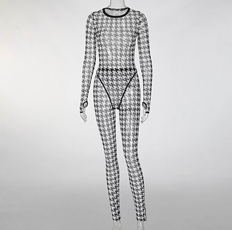 HOUNDSTOOTH - TWO PIECE SET