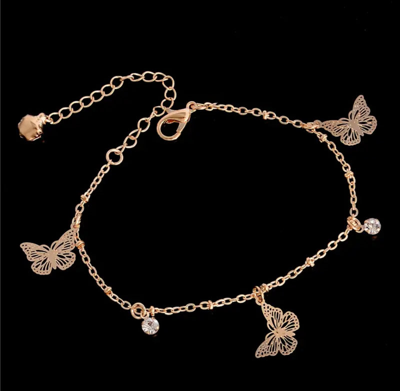BUTTERFLY ANKLET