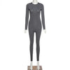 Snatched Gray One Piece