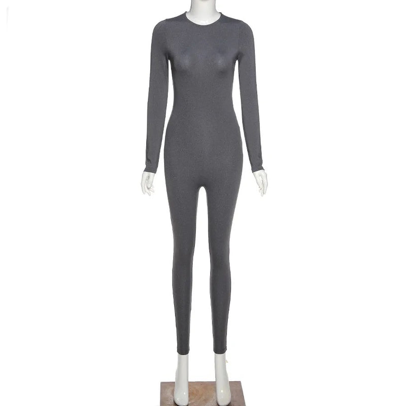 Snatched Gray One Piece