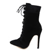 Samantha - Black Booties
