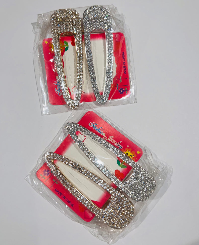 RHINESTONES HAIR CLIP