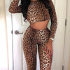 Candice - Leopard Print Two Piece