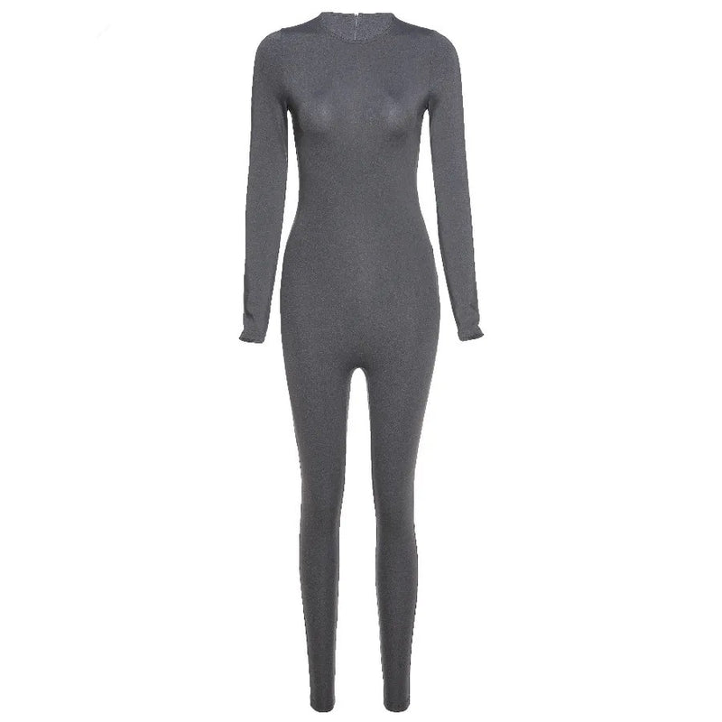 Snatched Gray One Piece