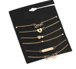 GOLD ANKLETS