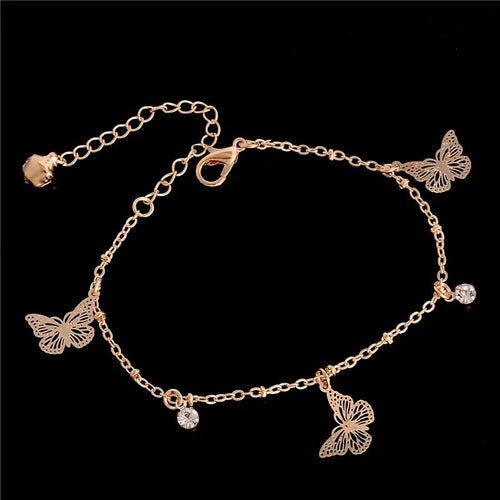 BUTTERFLY ANKLET
