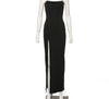 Erica - Red Long High Slit Maxi Dress