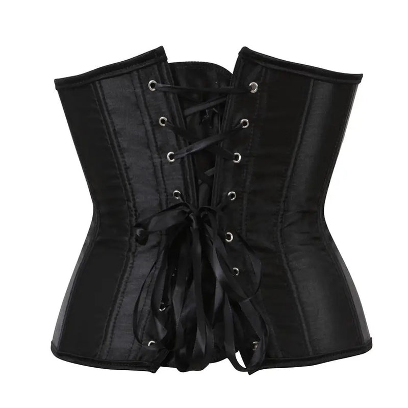 Tuck Me In - Black Corset