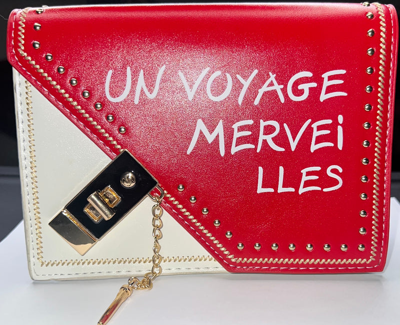 UN VOYAGE MERVEILLES - A TRIP TO WONDERLAND HANDBAG
