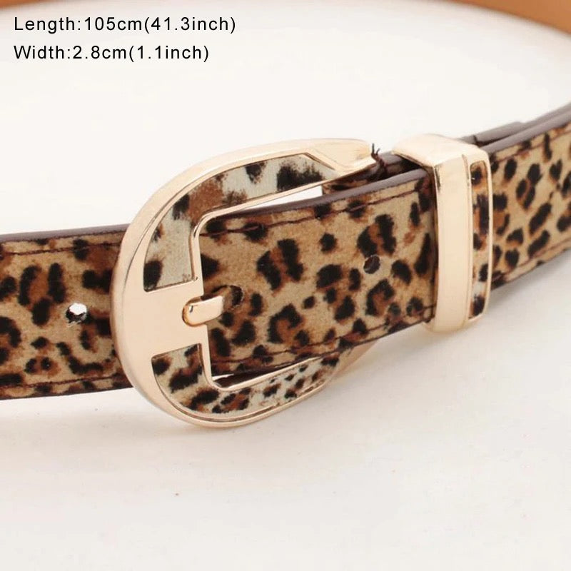 LEOPARD BELT
