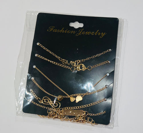 GOLD ANKLETS