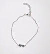 DOUBLE HEART ANKLET
