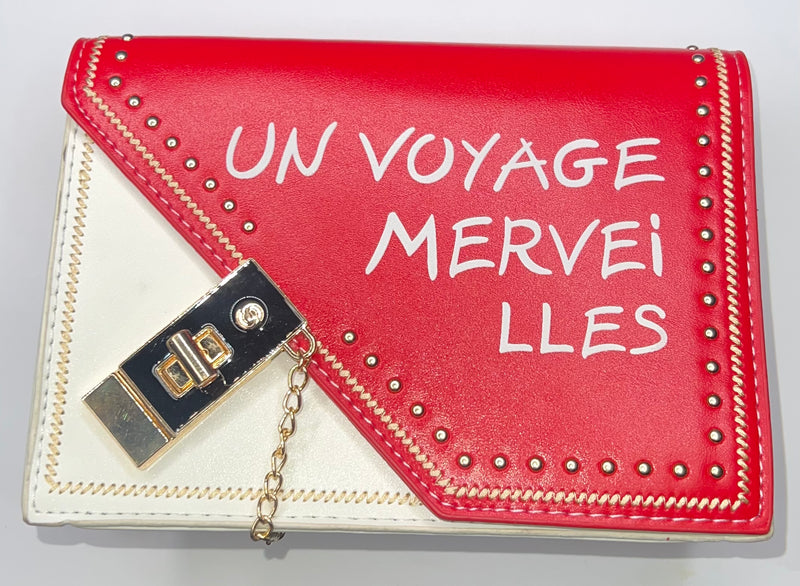 UN VOYAGE MERVEILLES - A TRIP TO WONDERLAND HANDBAG