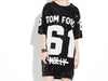 Oversized Sequins T-Shirt Dress